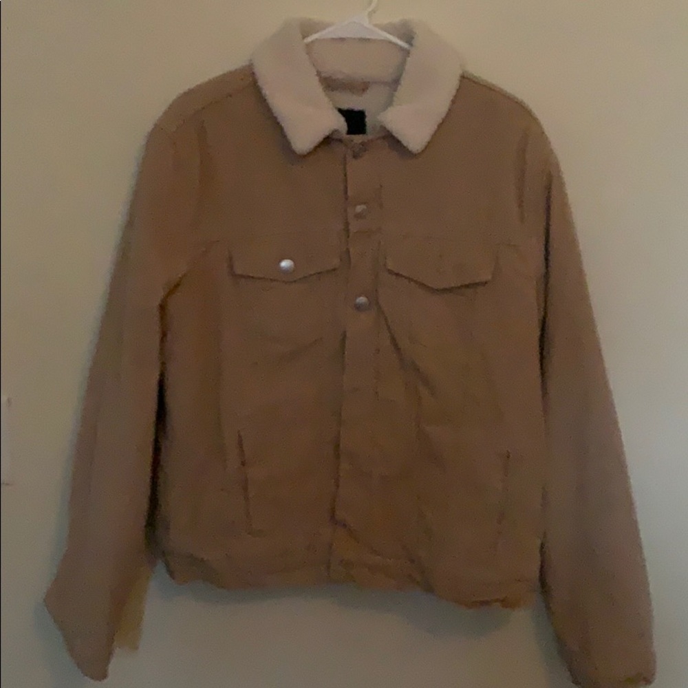 Pilot jacket corduroy Sherpa
